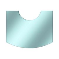 Напольный лист Morso 6 mm - 92 x 69 cm Halfcirkle for 61/6800 series (not 6140/6148)