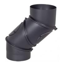 Колено трубы стальное Ø 200 из четырёх частей, ВР