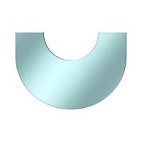 Напольный лист Morso 6 mm - 97 x 75 cm Halfcirkle for 78/7900 series (not 78/7948)