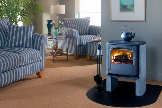 Водяной испаритель для печи и камина