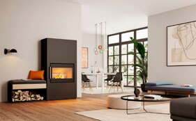 Печь-камин HWAM 5530c