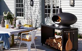 Уличная печь камин Morsø Forno