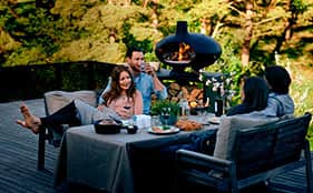 Уличная печь камин Morsø Forno