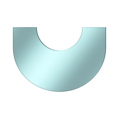 Напольный лист Morso 6 mm - 97 x 75 cm Halfcirkle for 78/7900 series (not 78/7948)