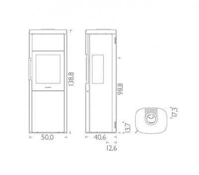 HWAM 4550m черный