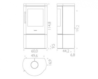 HWAM 3640c серый