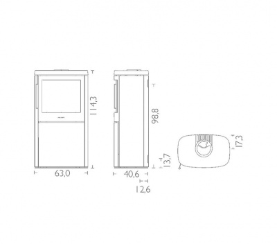 HWAM 4640m черный