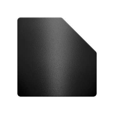 Притопочный стальной лист для угловой печи 110 x 110 см