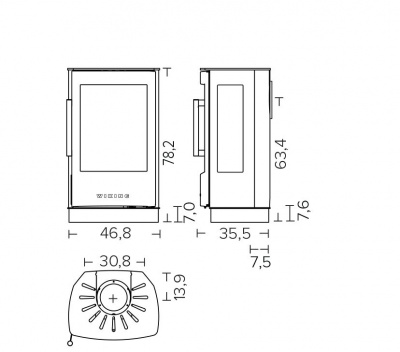 Wiking Miro 1 на подиуме черный