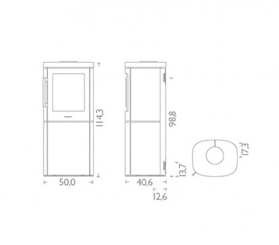 HWAM 4540c черный