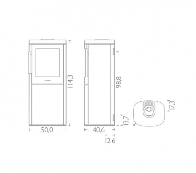 HWAM 4540c черный