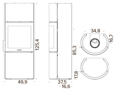 HWAM 3760c серый