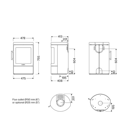 HWAM 3110c черный