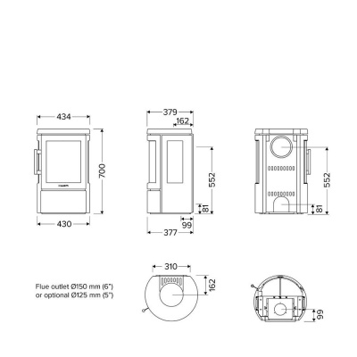 HWAM 2610c черный