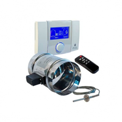 Электронная система контроля горения ERS-02 с пультом для топок с водяным теплообменником